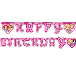 Disney Prinsesse Bursdagsbanner - 1,7 meter