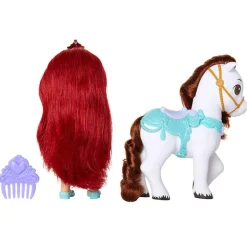 Disney Prinsesse Dukke med hest - Ariel
