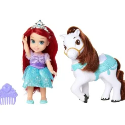 Disney Prinsesse Dukke med hest - Ariel