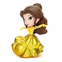 Disney Prinsesse figur i metall 10 cm - Belle med Gullkjole