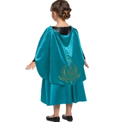 Disney Prinsesse kostyme - Dronning Anna Deluxe 7-8 år