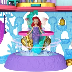 Disney Prinsesse Lekesett m/ figur - Ariel's Land og Sjørike