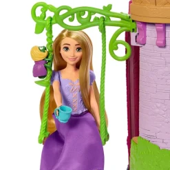 Disney Prinsesse Lekesett med dukke - Rapunzel's Tårn