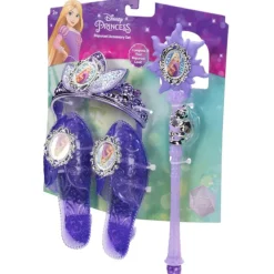 Disney Prinsesse Rapunzel utkledningssett med sko, tiara og septer