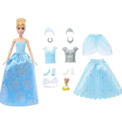 Disney Prinsesse Royal Fashion Reveal Dukke - Askepott
