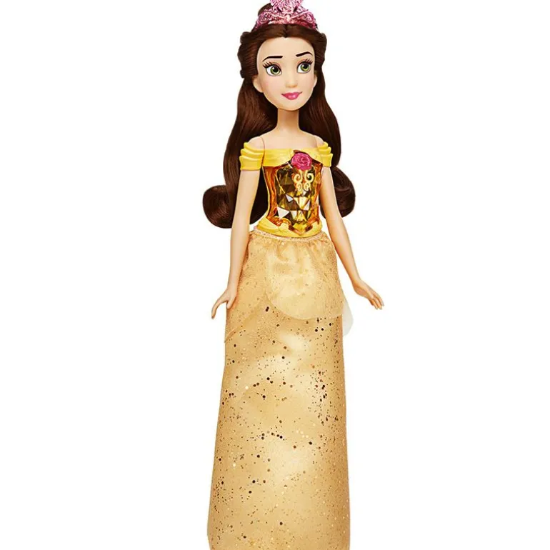 Disney Prinsesse Royal Shimmer dukke 29 cm - Belle Med Gul Kjole