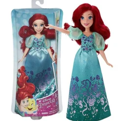 Disney Prinsesse Royal Shimmer dukke 29 cm - Ariel mørk kjole