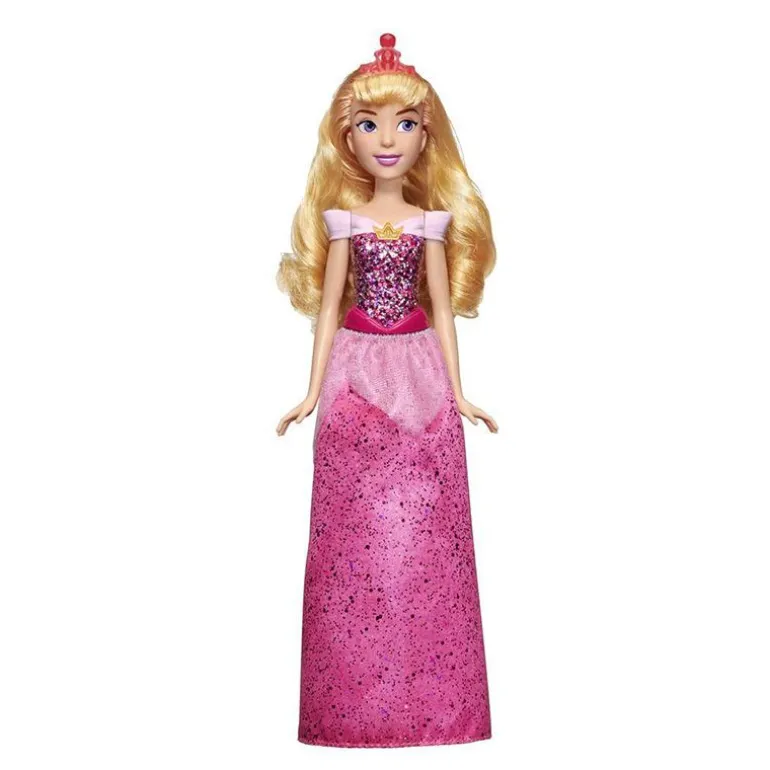 Disney Prinsesse Royal Shimmer dukke 29 cm - Aurora Med Rosa Kjole