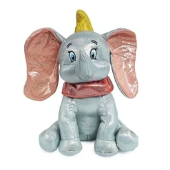 Disney 100år Glitter Plysjbamse 30cm - Dumbo