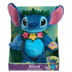 Disney Stitch Dance & Sing Plysjbamse 38cm - Stitch