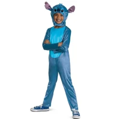 Disney Stitch Deluxe Kostyme 5-6 år (109-126cm) - Stitch