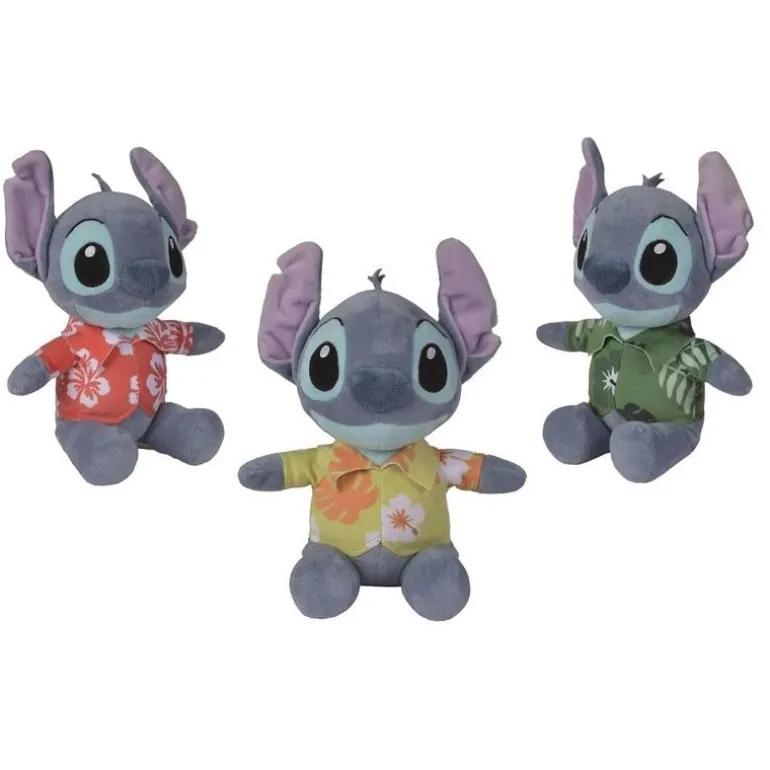 Disney Stitch Hawaii Playsjbamse 25cm (assortert)