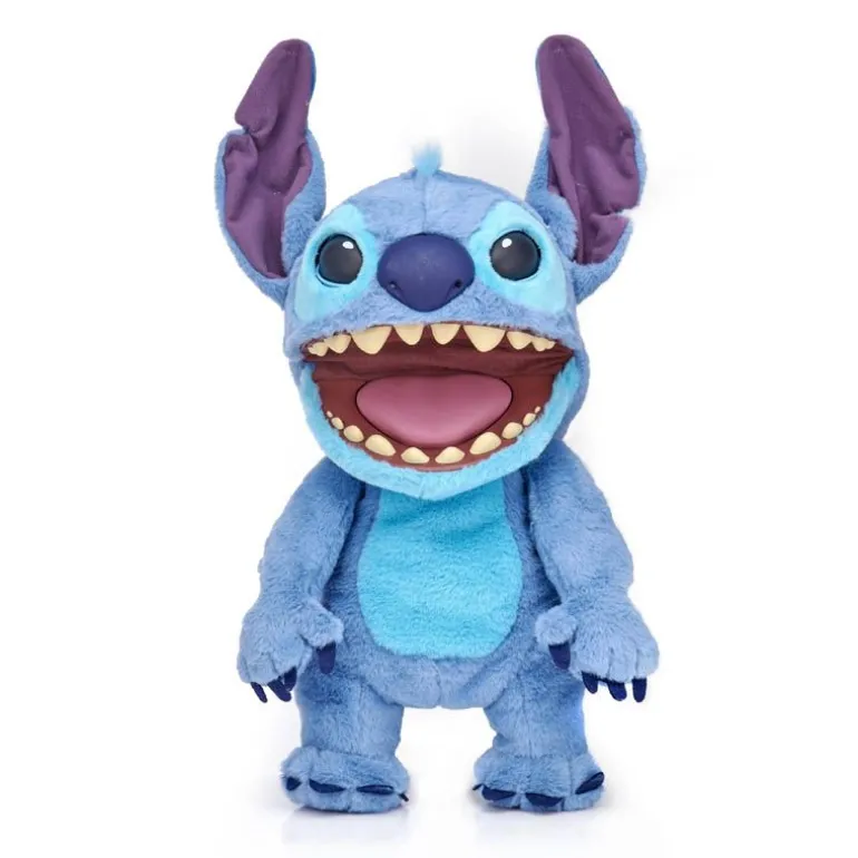 Disney Stitch Interaktiv m/ 100 handlinger og lyder 45cm - Real FX Stitch