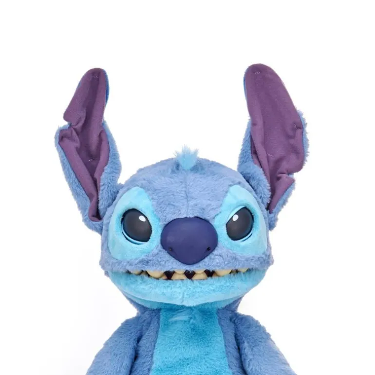 Disney Stitch Interaktiv m/ 100 handlinger og lyder 45cm - Real FX Stitch