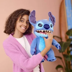 Disney Stitch Interaktiv m/ 100 handlinger og lyder 45cm - Real FX Stitch