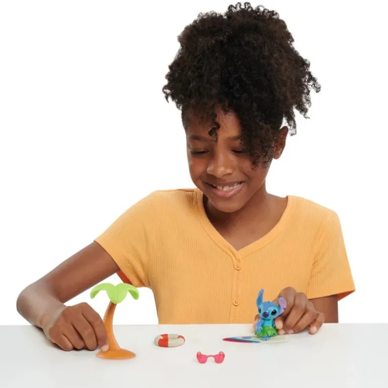 Disney Stitch Lekesett m/ figur og tilbehør - Hang Ten