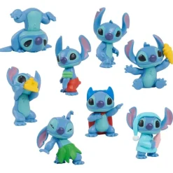 Disney Stitch 8-Pakning Samle-Figuresett 7cm