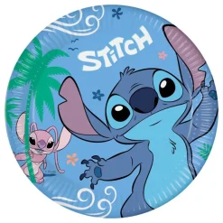 Disney Stitch Papptallerken 8-Pakning 23cm