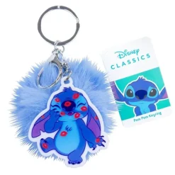 Disney Stitch Pompom Nøkkelring (assortert)