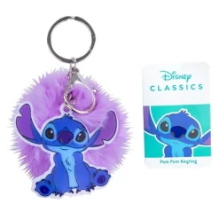 Disney Stitch Pompom Nøkkelring (assortert)