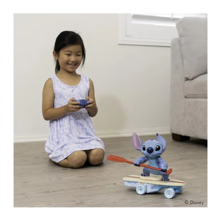 Disney Stitch Radiostyrt Surfer Stitch 25cm