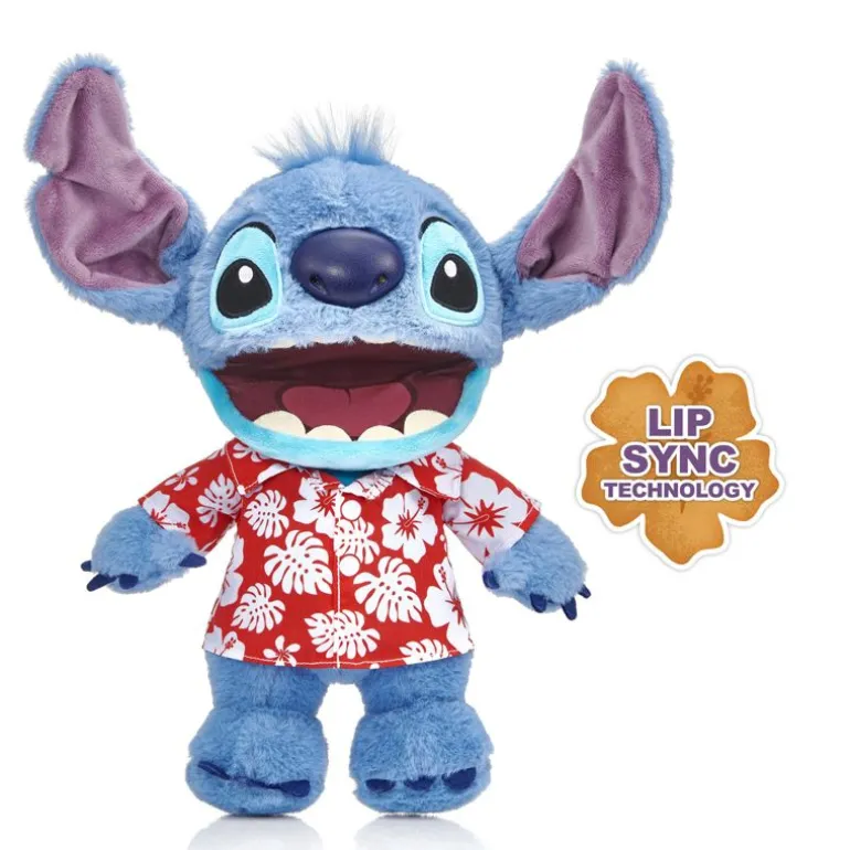 Disney Stitch RealFX Interaktiv Figur m/ 50+ lyder - Chatty Hula Stitch