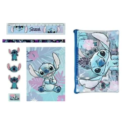 Disney Stitch Skrivesett 21x17x1cm