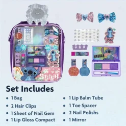 Disney Stitch Sminkesett 11 Deler m/ skulderveske