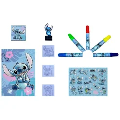 Disney Stitch Stort Stempelsett m/ klistremerker