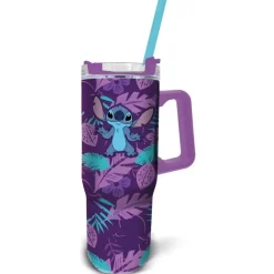 Disney Stitch XL Tumbler Termokopp m/ sugerør 940ml