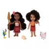 Disney Vaiana 2 Figursett m/ tilbehør - Vaiana, Loto og Matangi