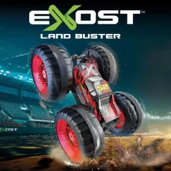 Exost Radiostyrt Lekebil m/ 180° stunts - Land Buster