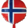 Folie ballong 46cm- Norge