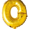 Folie ballong Gull 41 cm - Bokstaven O