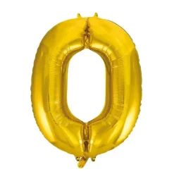 Folie Ballong Gull 86 cm - Tallet 0