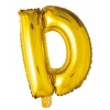 Folie ballong Gull 41cm- Bokstaven D