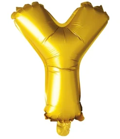 Folie ballong Gull 41cm- Bokstaven Y