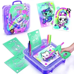 Gabby's Dollhouse Airbrush Kunst Aktivitetssett - Lilla