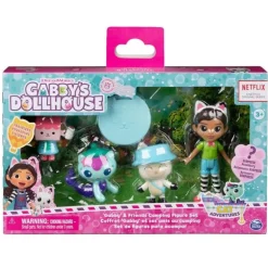 Gabbys Dollhouse Friends Figursett m/ tilbehør - Camping