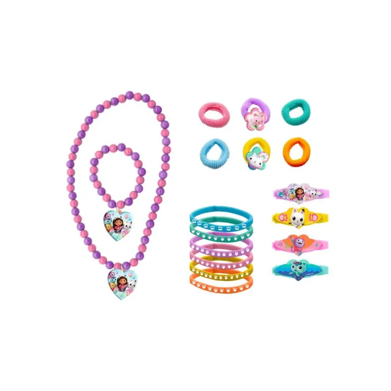 Gabby's Dollhouse Hår- og Smykkesett 18 Deler