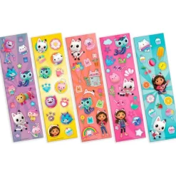 Gabby's Dollhouse Klistremerkesett m/ 5 klistremerkeark