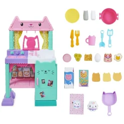 Gabby's Dollhouse Lekekjøkken m/ 23 deler - Kakemons Kjøkken