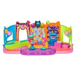 Gabby's Dollhouse Lekesett m/ 10+ tilbehør - Rooftop Roller Party