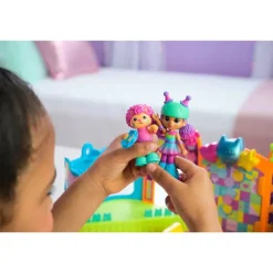 Gabby's Dollhouse Lekesett m/ 10+ tilbehør - Rooftop Roller Party