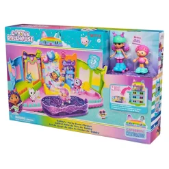 Gabby's Dollhouse Lekesett m/ 10+ tilbehør - Rooftop Roller Party