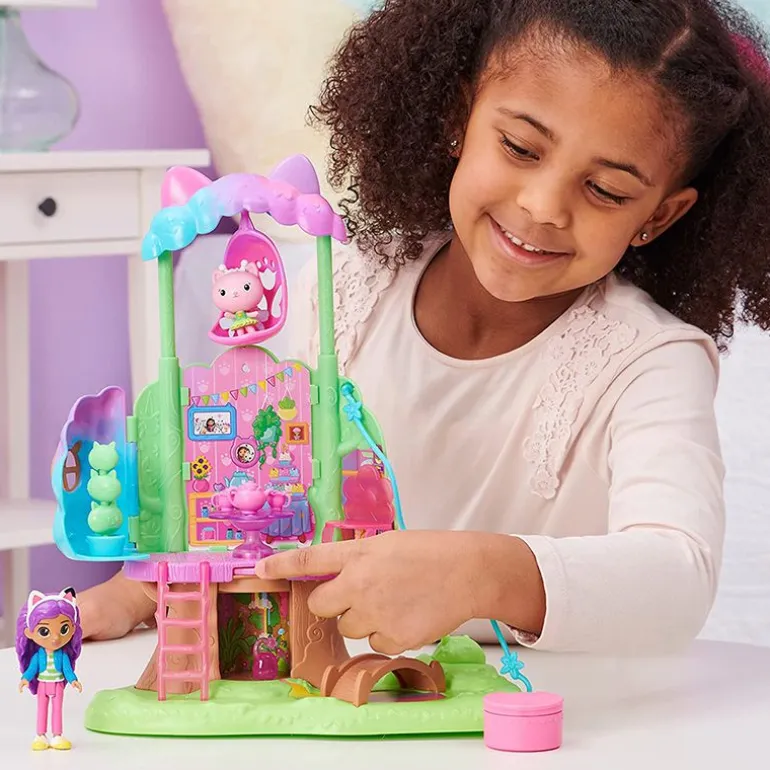 Gabby´s Dollhouse Lekesett - Kitty Fairy's Trehytte