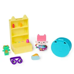 Gabby's Dollhouse Møbler Lekesett - Bobble Kitty "Baby Box" Crafty