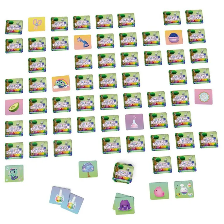 Gabby's Dollhouse Memo Spill m/ 72 kort - Gabby's Huskespill