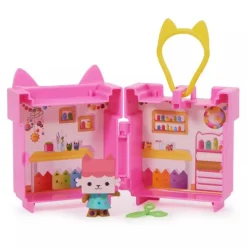 Gabby's Dollhouse Mini Clip-On Lekesett - Baby Box Cat