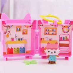 Gabby's Dollhouse Mini Clip-On Lekesett - Baby Box Cat